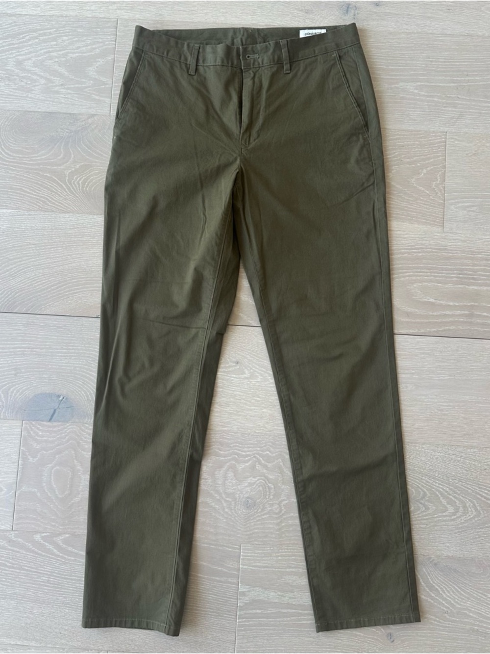 Bonobos Olive Chino Organic Cotton Pants